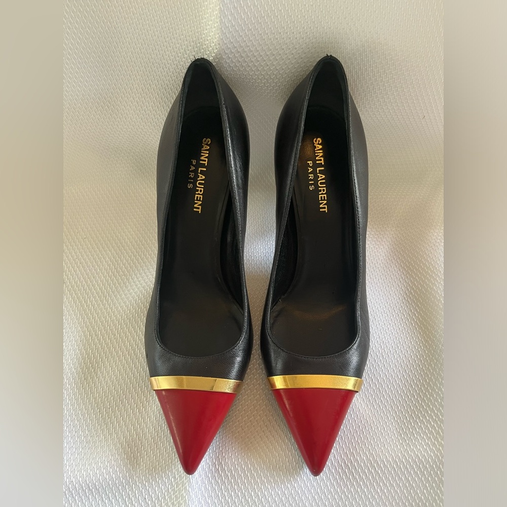 Saint Laurent Cap Toe Heels